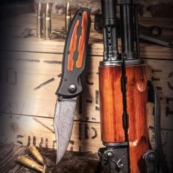 Böker Kalashnikov Bajonett Damast -Herrero Mathieu shop boeker manufaktur solingen kalashnikov bajonett damast 11kal48dam 3