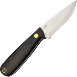 Brisa Knives Necker 70 Micarta Noir Scandi