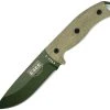 ESEE 5 Lame OD Green -Herrero Mathieu shop esee 5 ES5POD0017