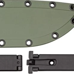 ESEE 6 Lame Lisse Noire étui Olive