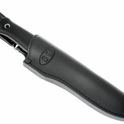 Fallkniven S1 Forest Lame Noire étui Cuir