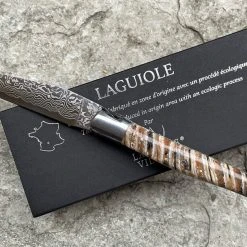 Laguiole Village Molaire Mammouth 12cm -Herrero Mathieu shop laguiole village mammouth damas