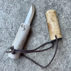 Couteau Nordique Mini Tör Renne Bouleau