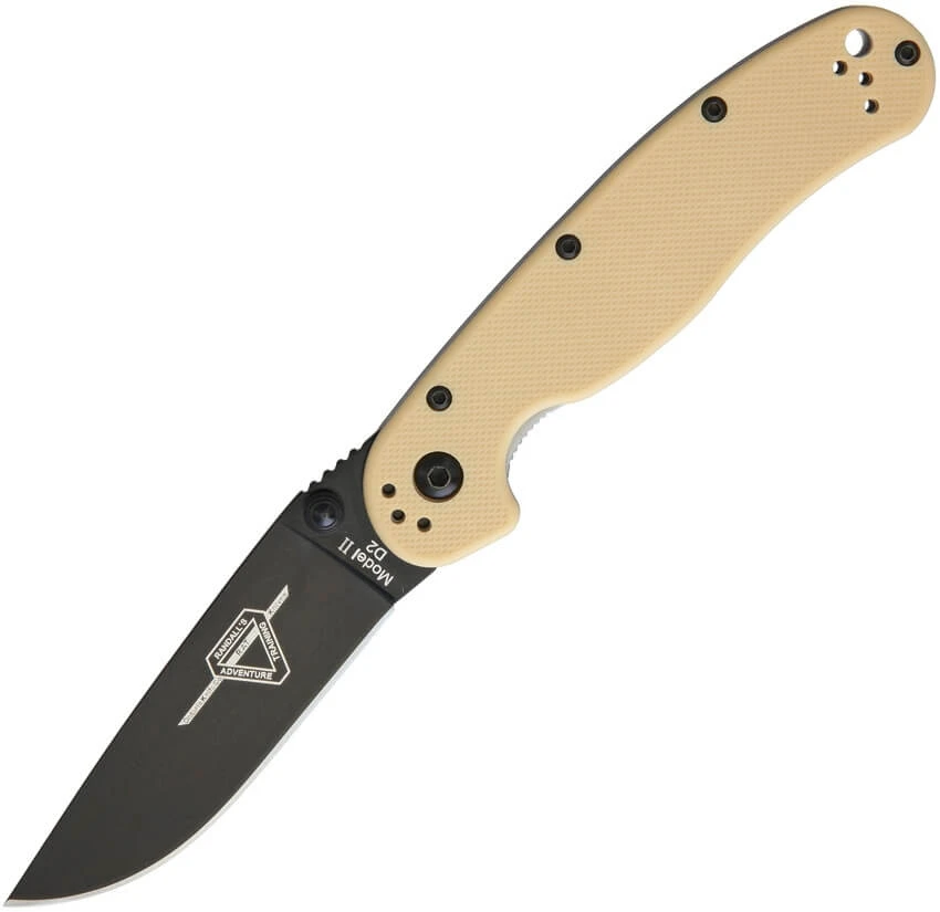 Ontario RAT II Folder Desert Tan D2 3 Ontario RAT II Folder Desert Tan D2