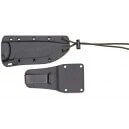 ESEE 6 Lame Lisse Noire étui Noir