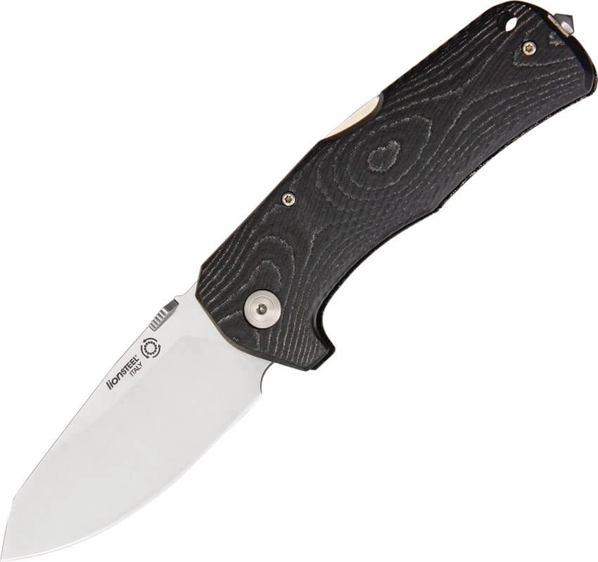 Lion Steel TM1 Micarta Handle Satin Blade 3 Lion Steel TM1 Micarta Handle Satin Blade