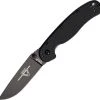 Ontario RAT II Folder Black -Herrero Mathieu shop product o n ontario rat ii floder black