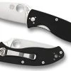 Spyderco Tenacious Plain Edge -Herrero Mathieu shop product s p spyderco couteau sp122gp