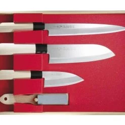 Set De 3 Couteaux De Cuisine Japonais