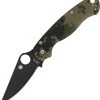 Spyderco Paramilitary 2 Lame Lisse, Manche Camo -Herrero Mathieu shop spyderco paramilitary camo 2